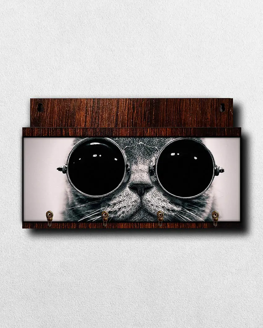 Porta-Chaves-com-Carta-Gato