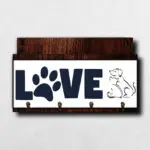 Porta-Chaves-com-Carta-Love-Dog