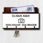 Porta Chave com Cartas Personalizado