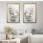 Kit-2-Quadros-Asas-Floridas - Big's