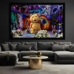 Quadro-Decorativo-Téd-Bear -Big's