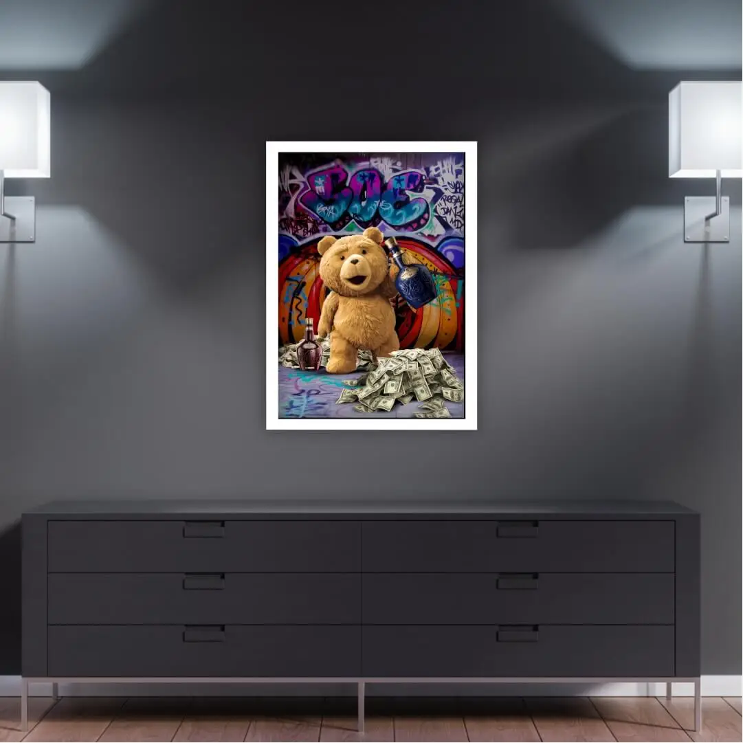 Quadro Decorativo Téd Bear - Imagem 2