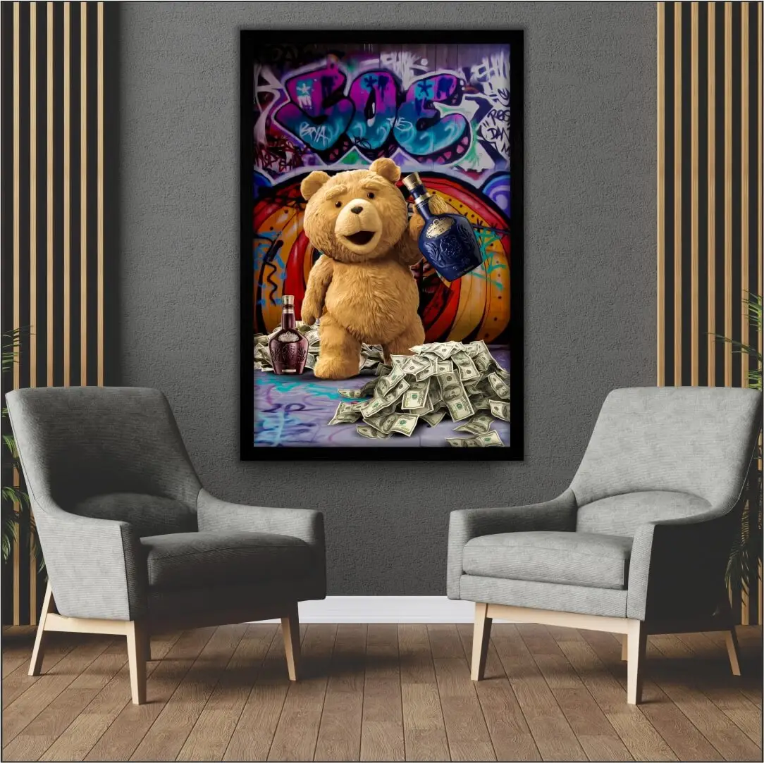 Quadro-Decorativo-Téd-Bear - Big's