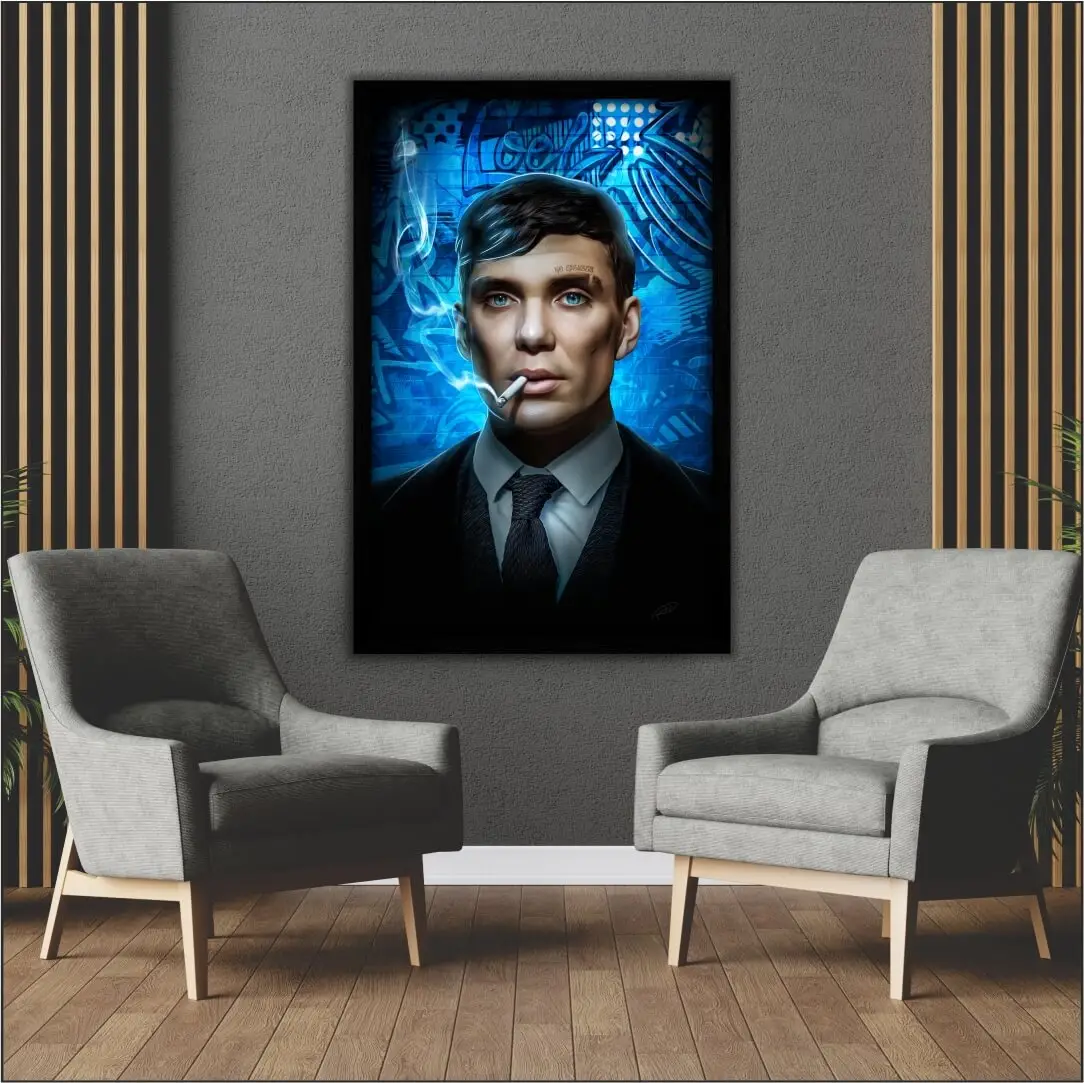 1623 MODESTA PRETA Quadro-Decorativo-Shelby-No-Excuses - Big's