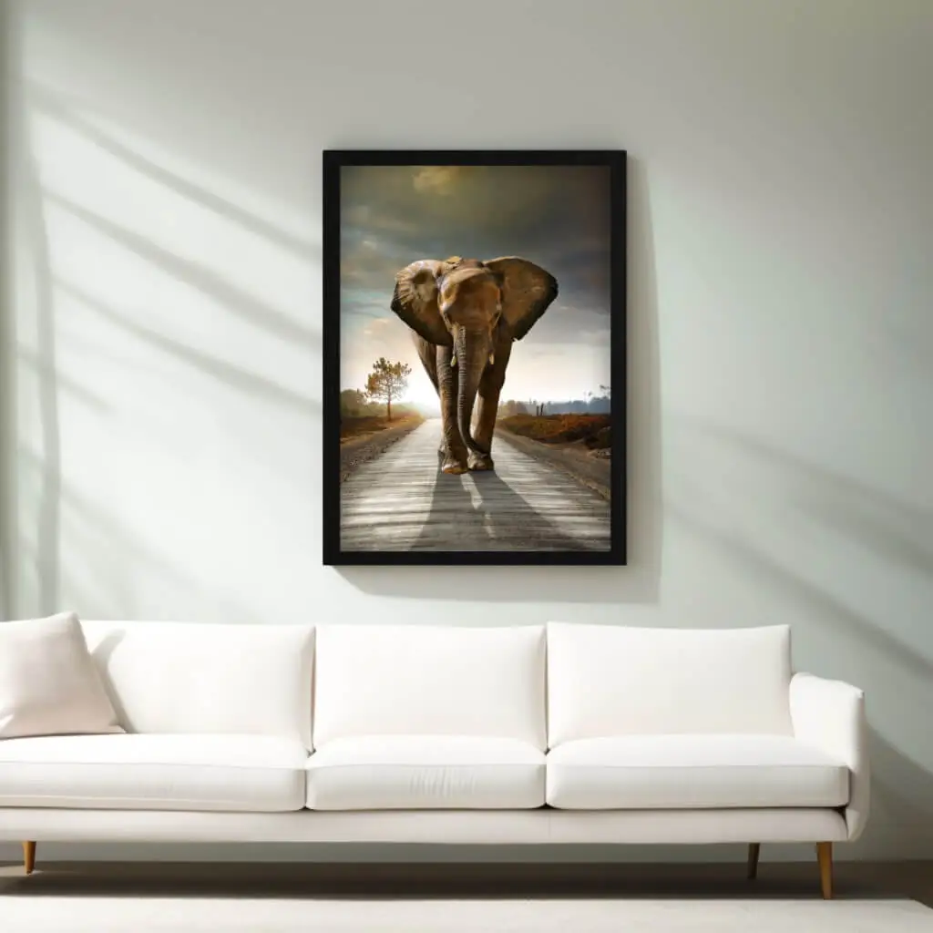Quadro-Decorativo-Elefante-8k
