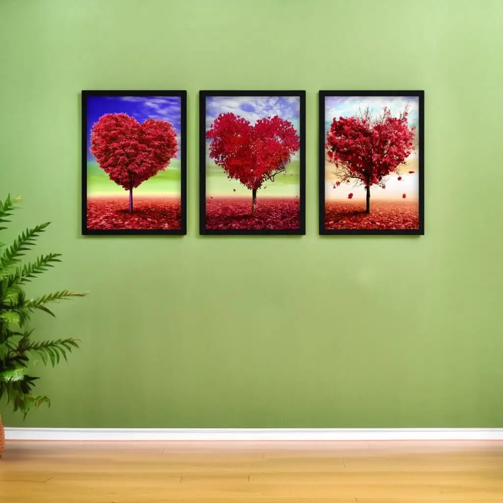 Kit-3-Quadros-Avore-do-Amor-Red