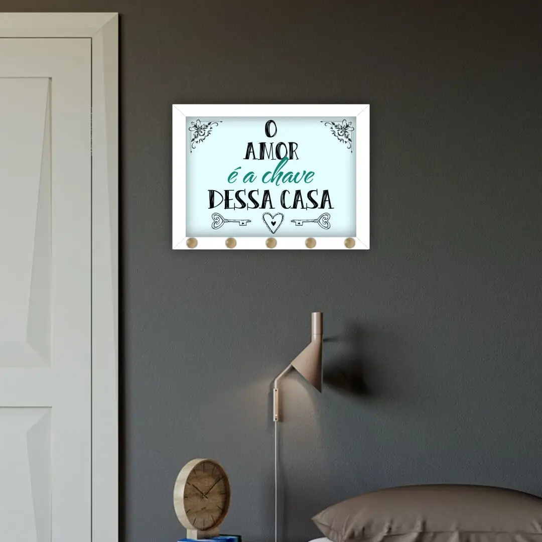 Quadro Porta Chave O amor - Imagem 2