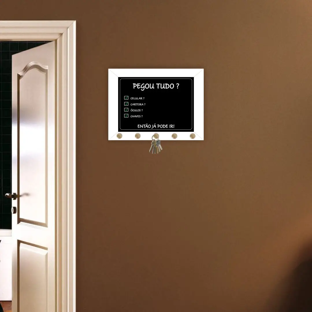 Quadro Porta Chave Pegou Tudo Óculos - Imagem 2