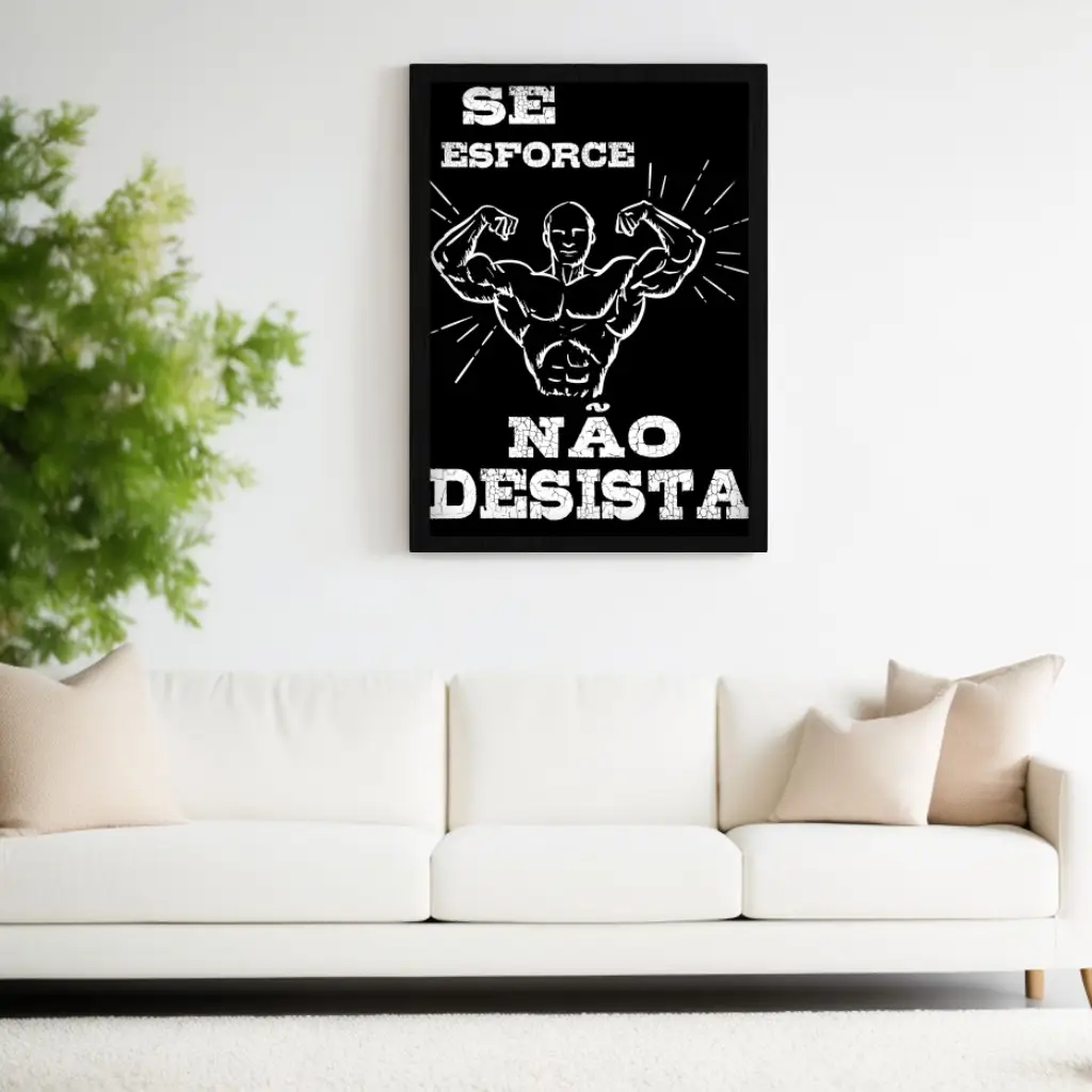 0244 Quadro-Decorativo-SE-Esforce-Não-Desista