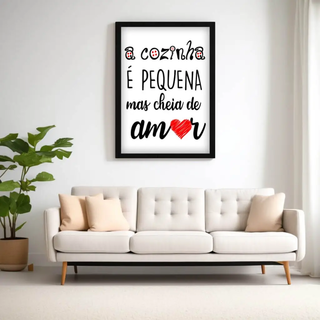 0609 Quadro-Decorativo-Cozinha-amor
