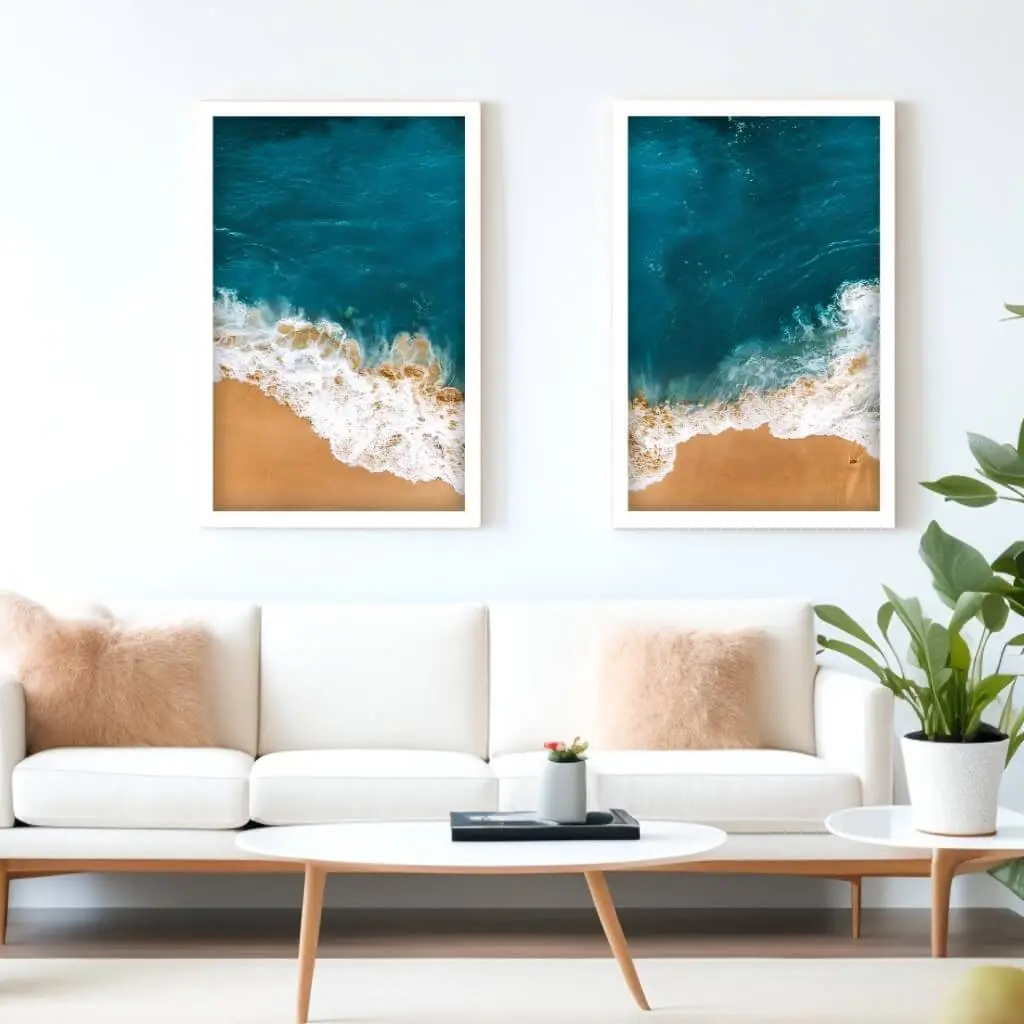 Kit 2 Quadros Maré - Imagem 2