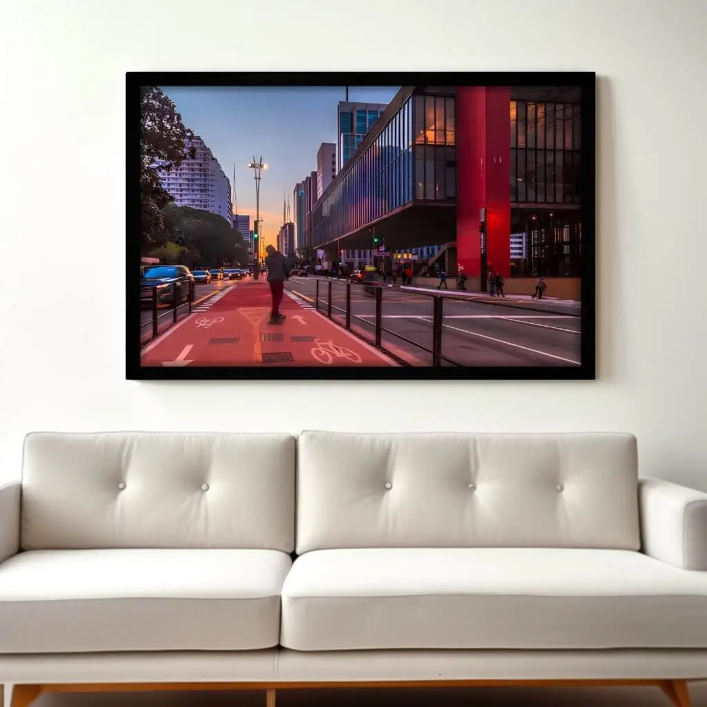 1642 MODESTA PRETA Quadro-Decorativo-Street-Board - Big's