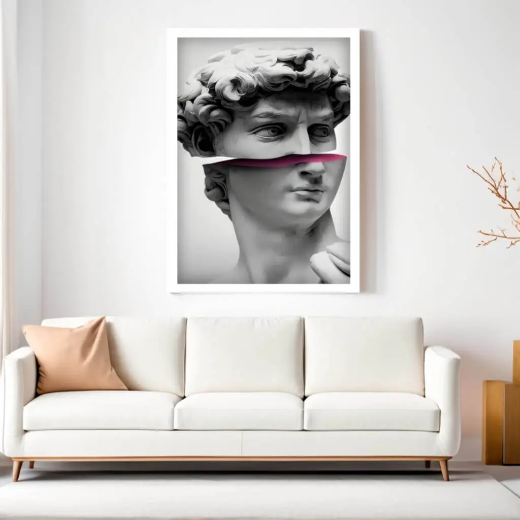 1647- Quadro-Decorativo-David-Michelangelo-Artistico