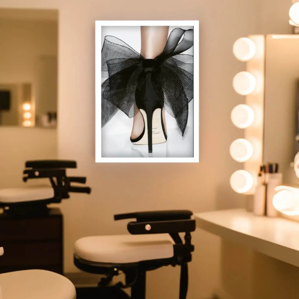 Quadro-Decorativo-Moda-Salto-Fita