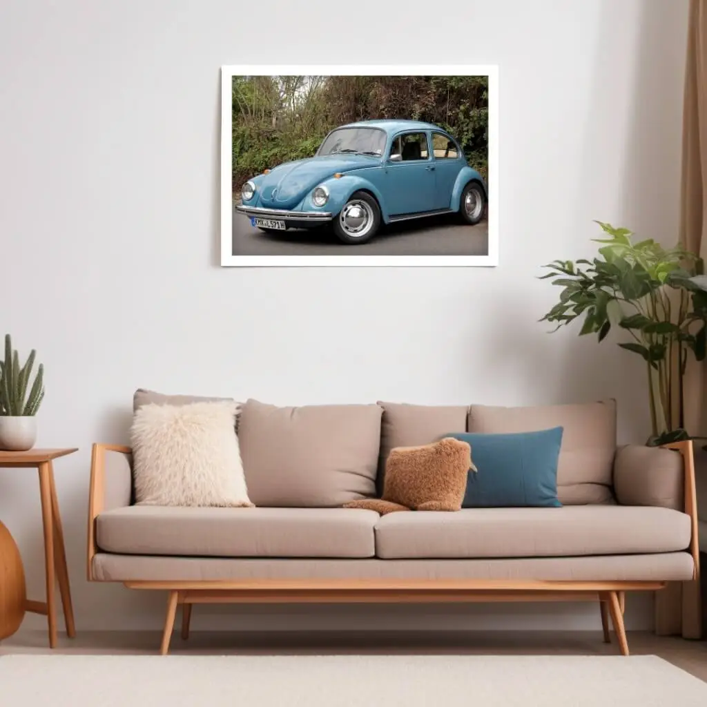 Quadro-Decorativo-Fusca-Azul