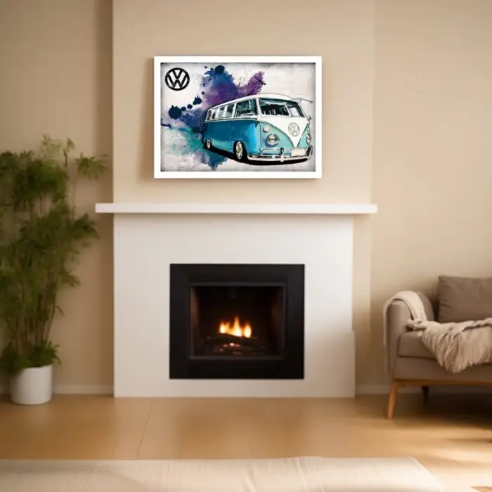 Quadro-Decorativo-Volkswagen-Kombi