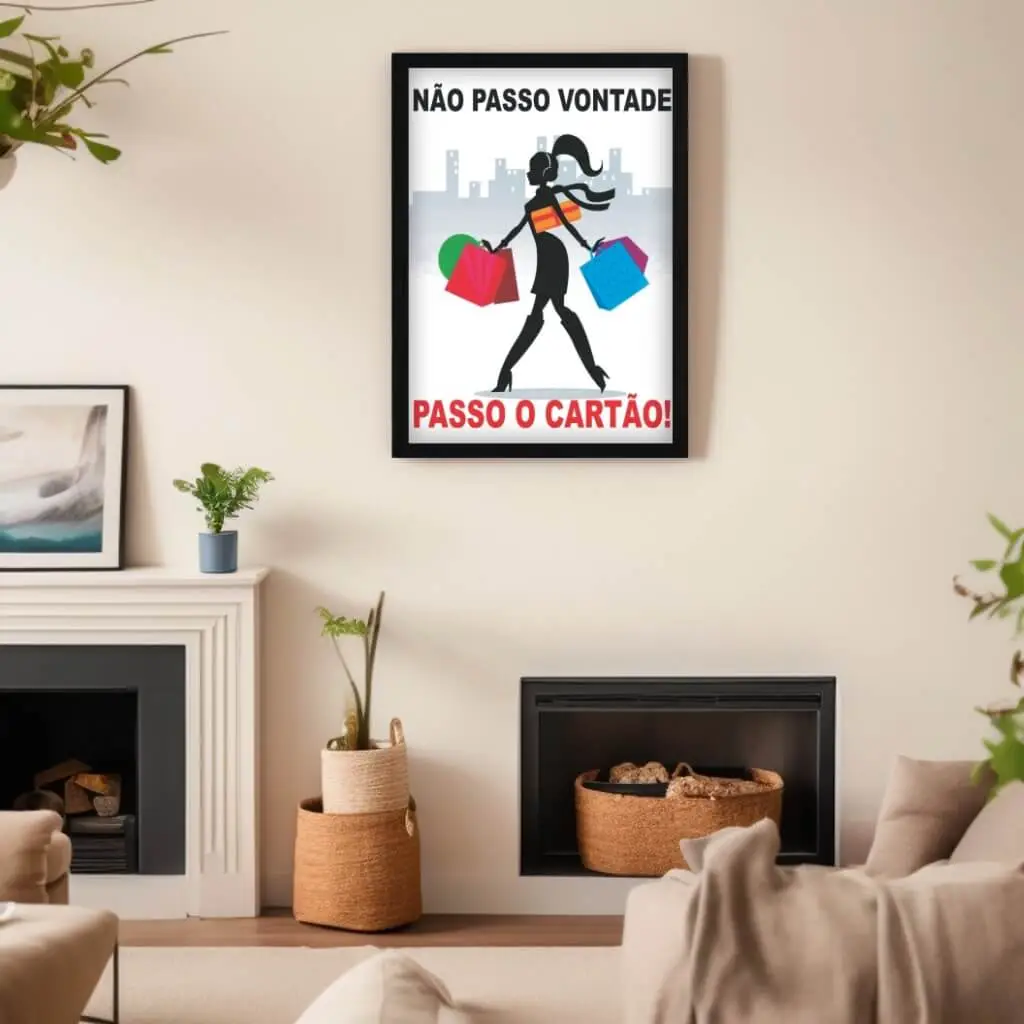 Quadro-Decorativo-Frase-Passo-o-Cartão