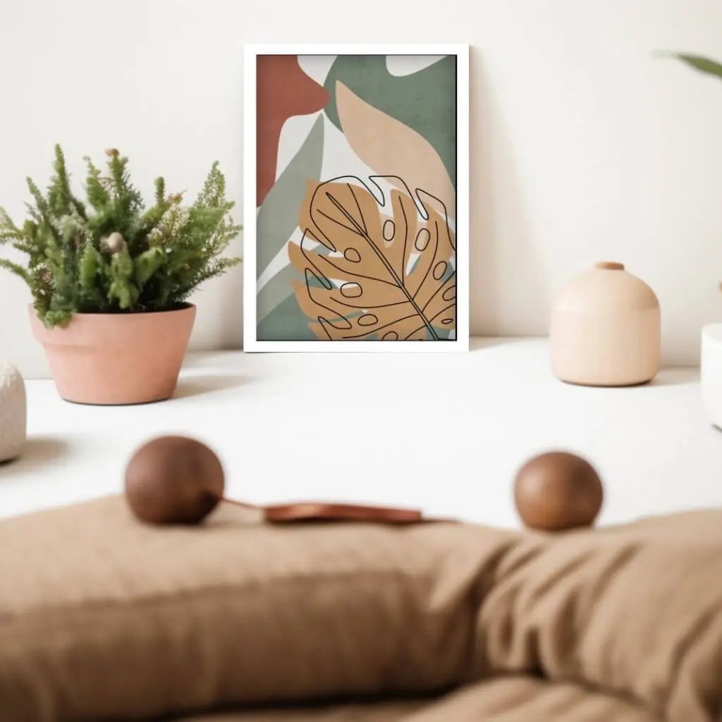 Quadro Decorativo Florais Boho-Chic - Imagem 2