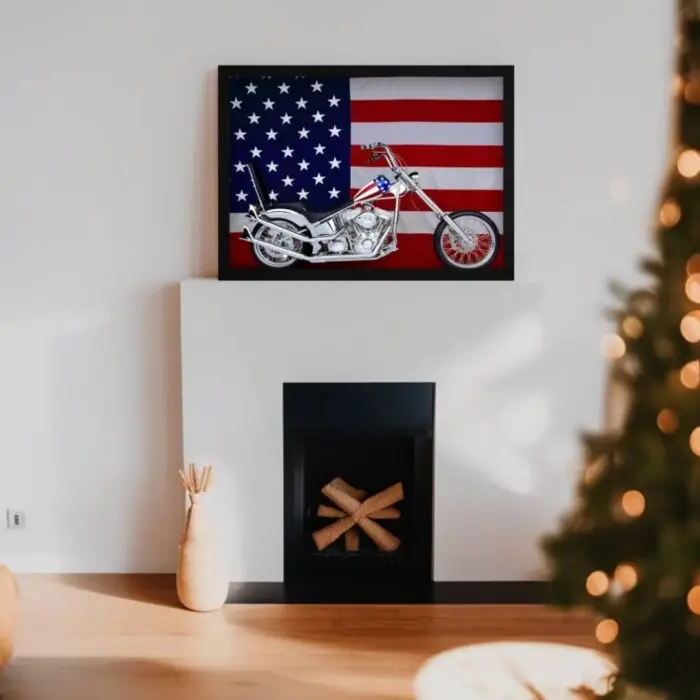 Quadro-Decorativo-U.S.A-Harley
