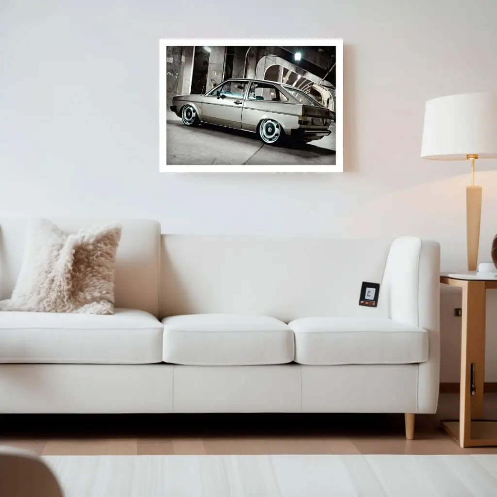 Quadro Decorativo Volkswagen Scirocco - Golzinho - Imagem 2