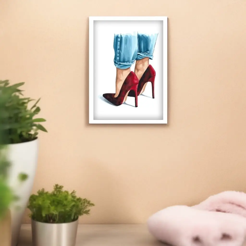 Quadro Decorativo Moda Salto Alto - Imagem 2