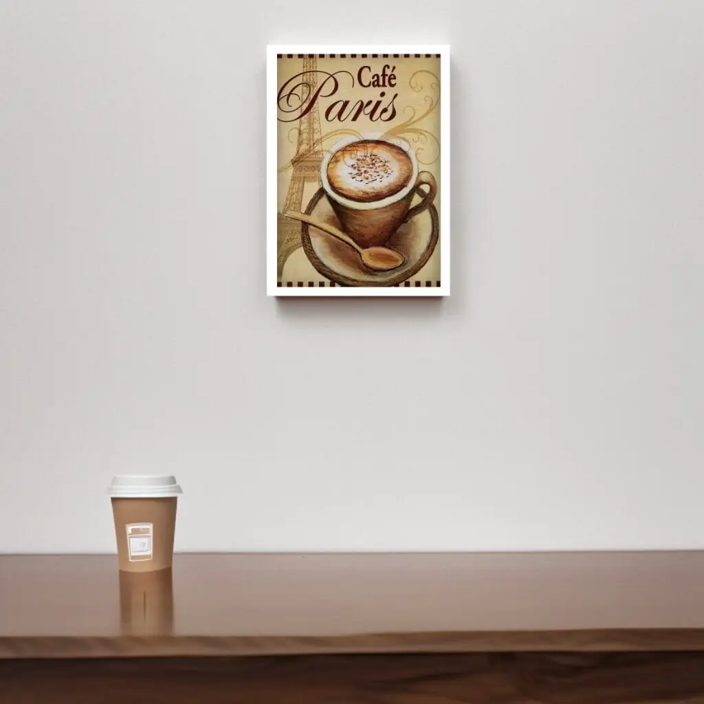 Quadro Decorativo Café Paris - Imagem 2