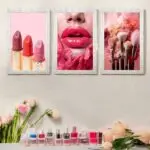 Kit-3-Quadros-Moda-Batons-e-Maquiagens-Big's