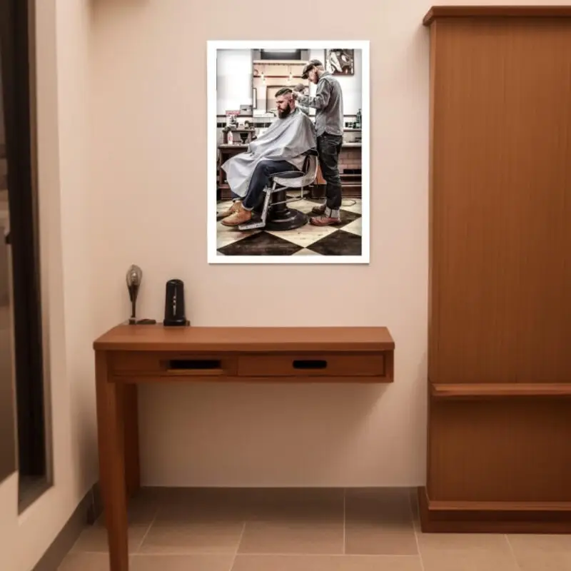 Quadro-Decorativo-Barbeiro-Corte