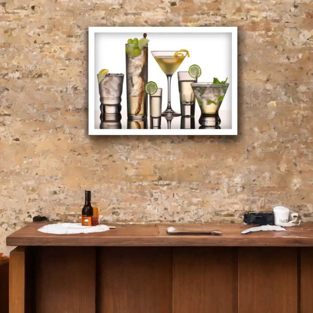 Quadro Decorativo Drinks - Imagem 2