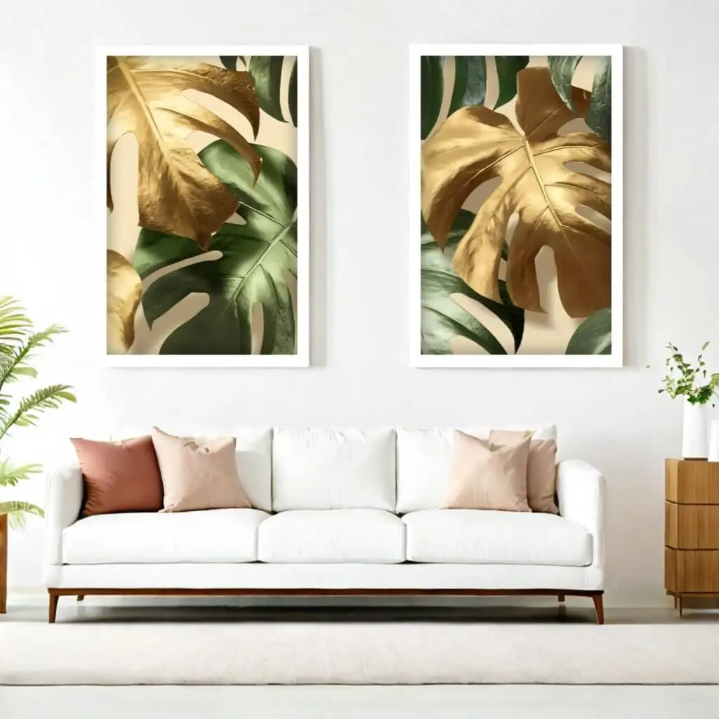 1817- Kit-2-Florais-Dourado