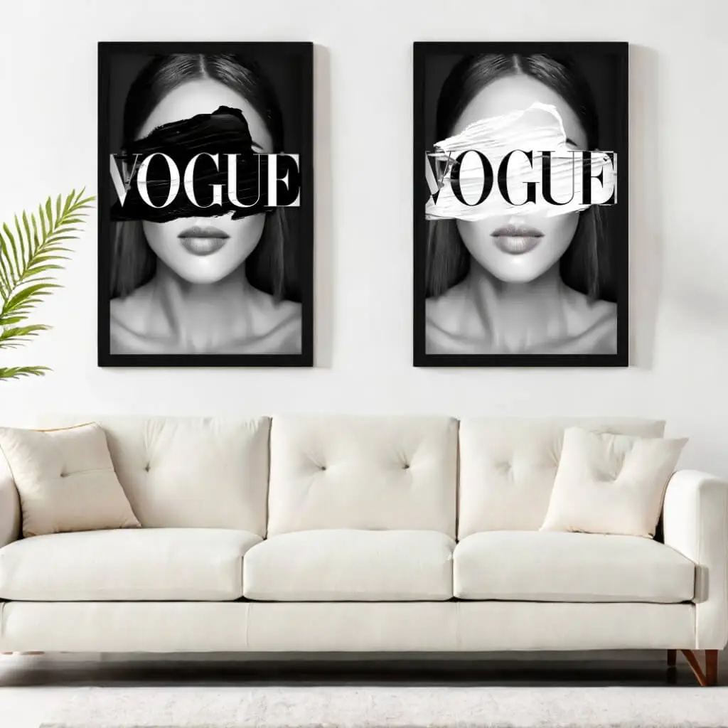 Kit 2 Quadros VOGUE - VOGUE - Imagem 2