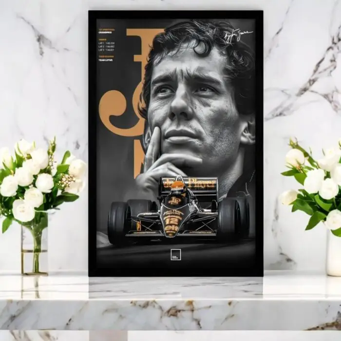 Quadro-Decorativo-Ayrton-Senna - Big's