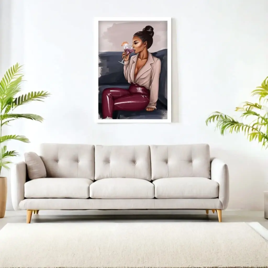 3537- Quadro-Decorativo-Moda-Margarita