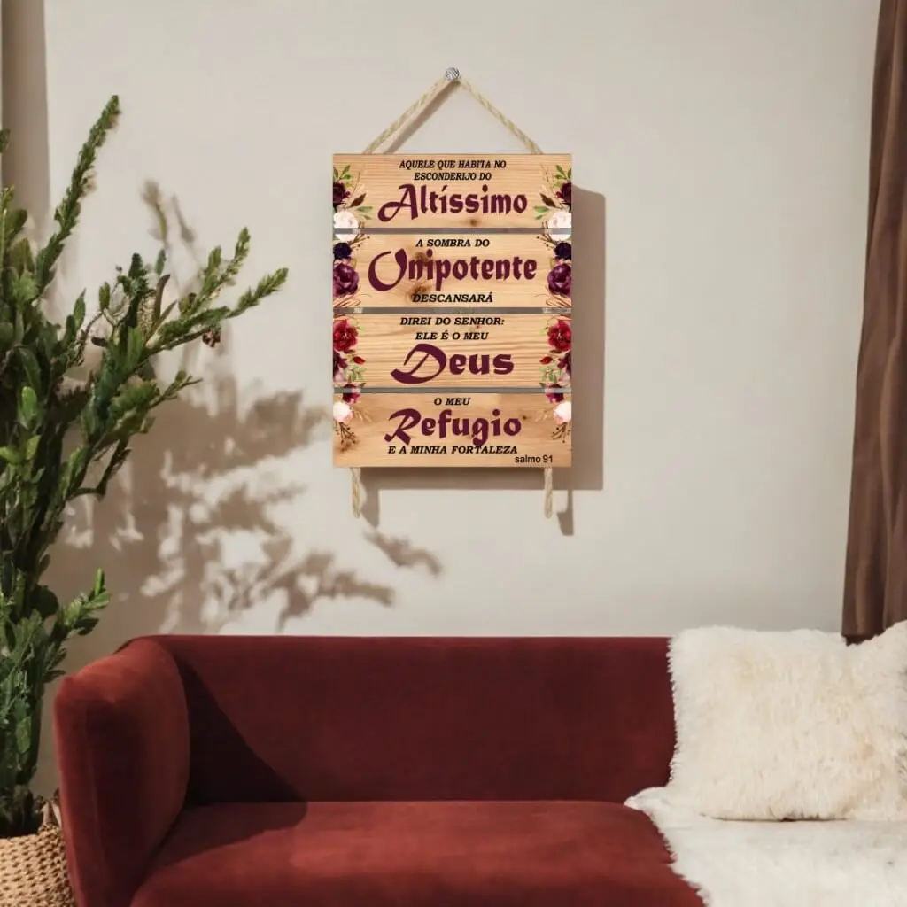 Placa 4 Partes Altissimo Onipotente - Imagem 2