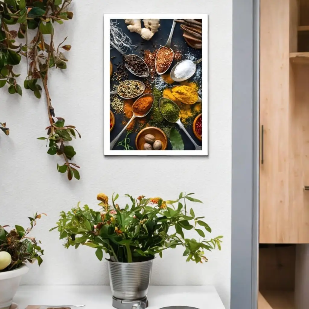 Quadro Decorativo Colheres de Temperos - Imagem 2