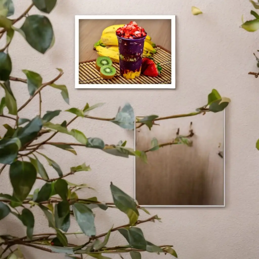 Quadro Decorativo Açai com Bananas - Imagem 2