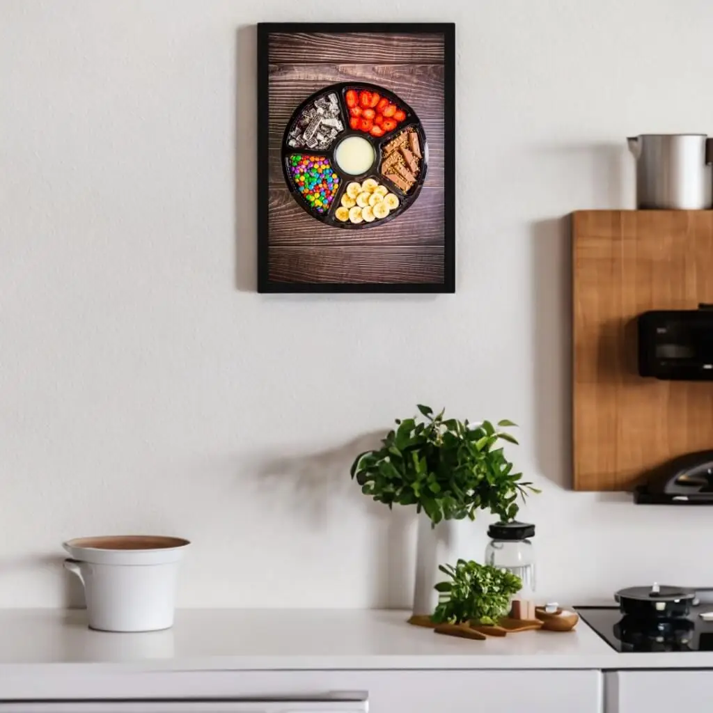 Quadro Decorativo Tigela com Frutas - Imagem 2