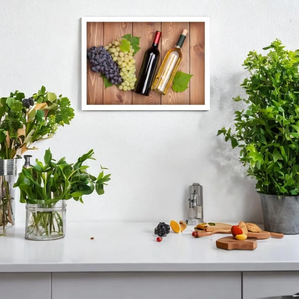 1861- Quadro-Decorativo-Vinhos-Suave-e-Seco