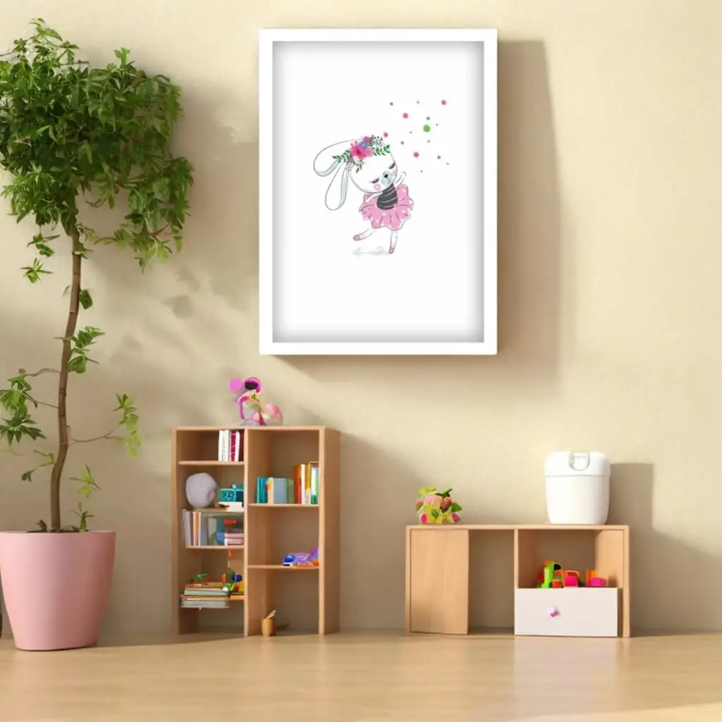 Quadro-Decorativo-Coelhinha