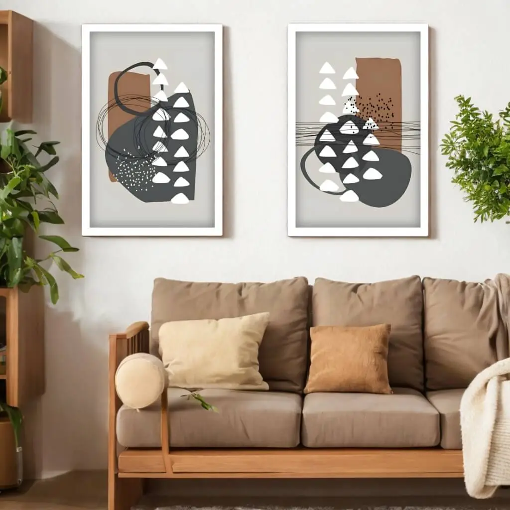 Kit-2-Quadros-Decorativo-Boho-Chic-Laços - Imagem 2