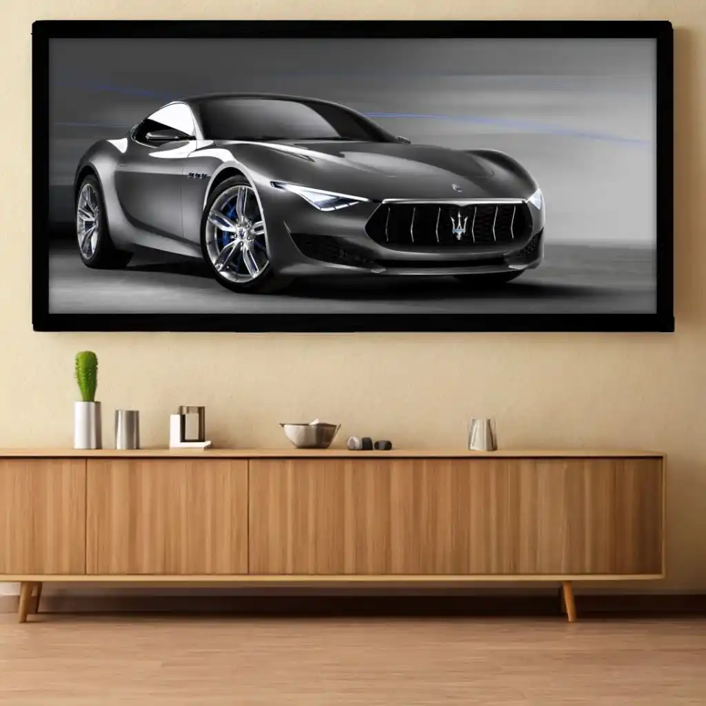 Quadro-Decorativo-Maserati-Alfieri - Panorâmicos