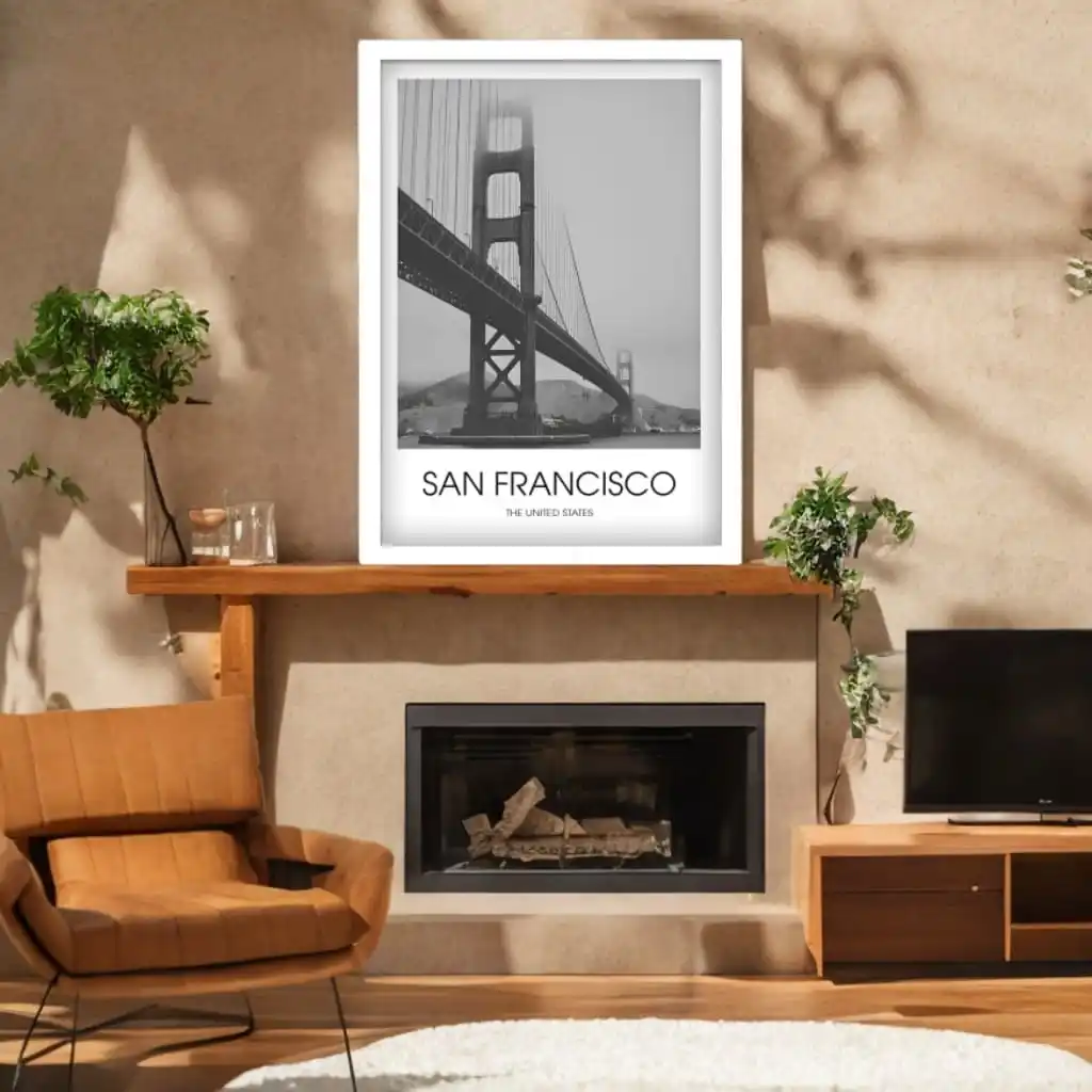 Quadro Decorativo San Francisco - Imagem 2