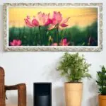 Quadro-Decorativo-Flor-de-Lotus - Panorâmicos