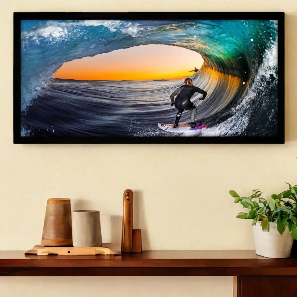 Quadro-Decorativo-Surfista - Panorâmicos