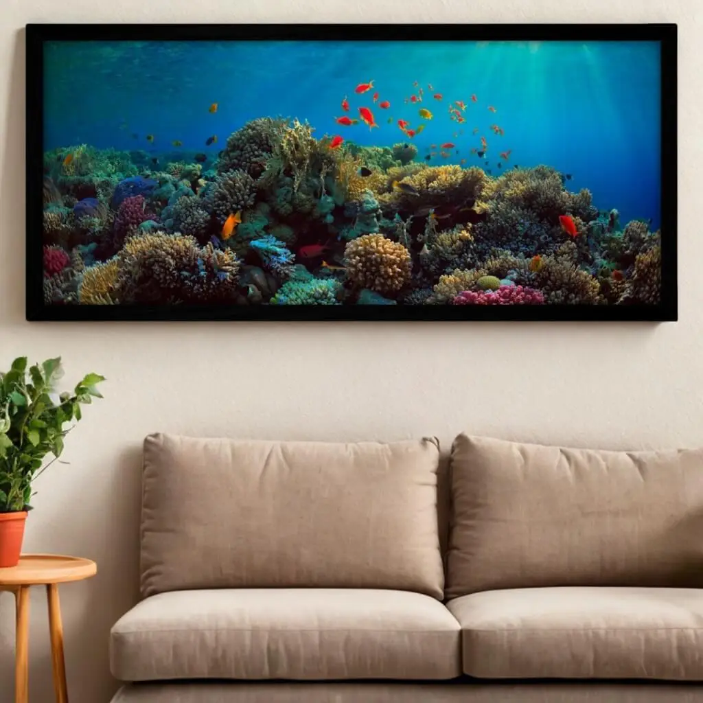 4055 Quadro-Decorativo-Fundo-do-Mar-Profundo - Panorâmicos