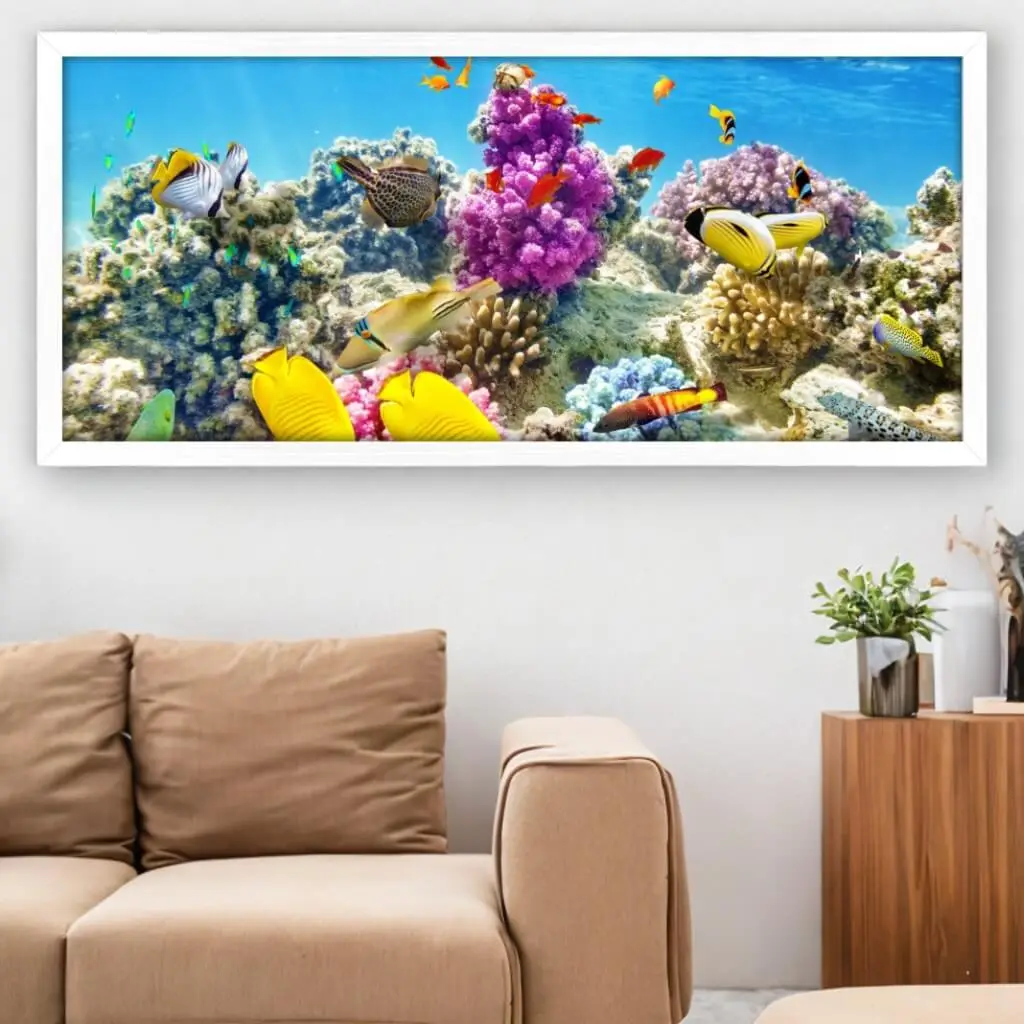Quadro-Decorativo-Corais - Panorâmicos
