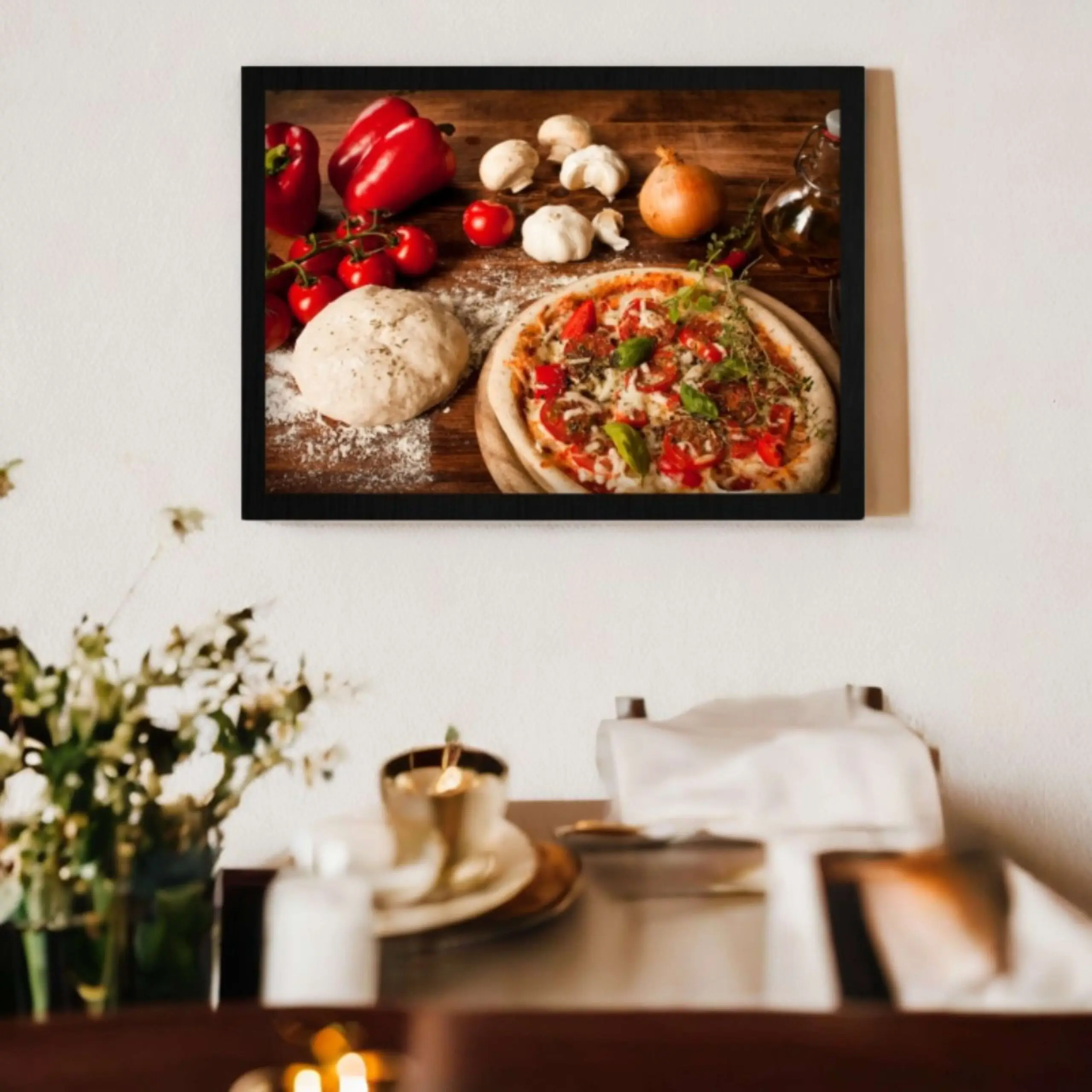 0127 Quadro-Decorativo-Pizzas-Ingredientes