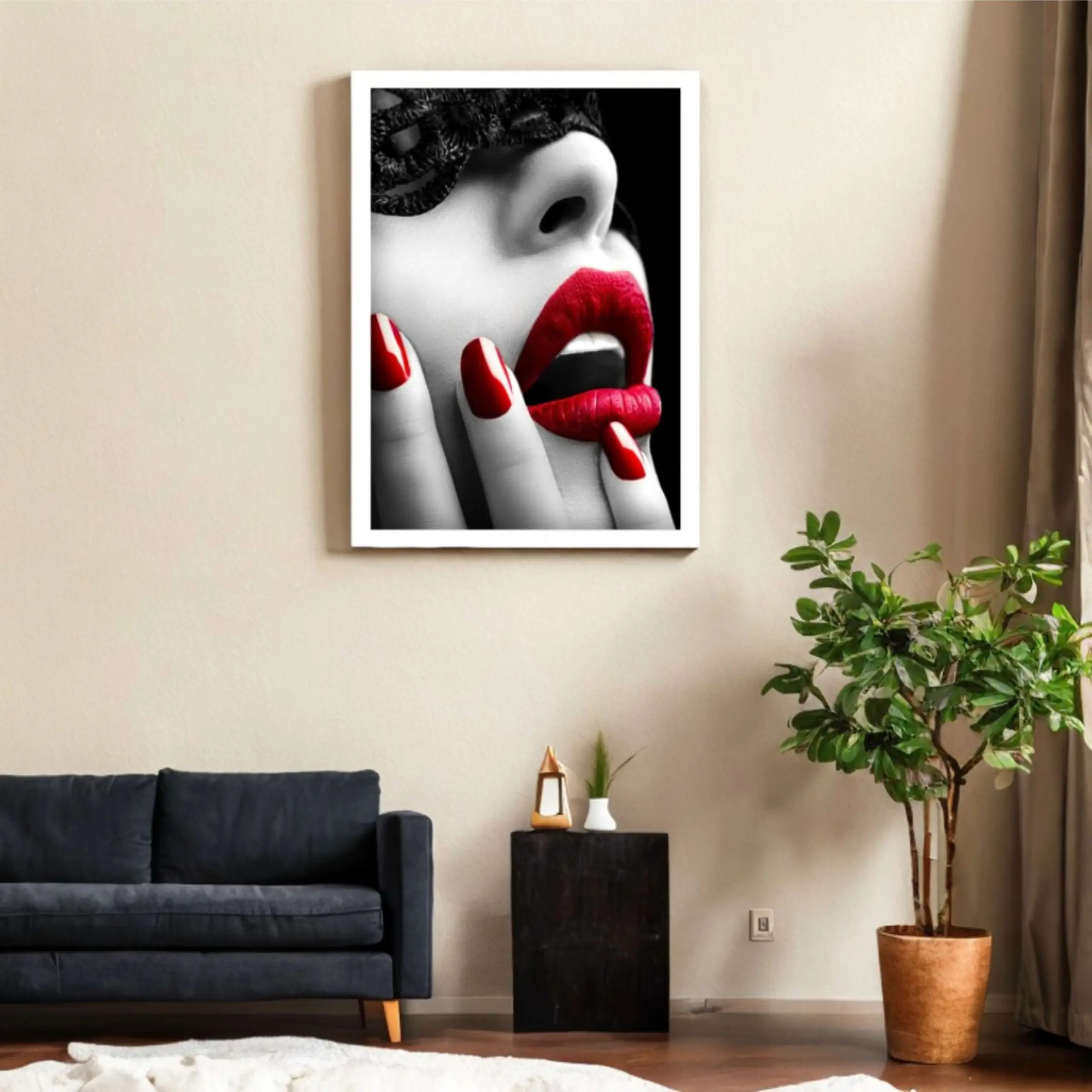 1419- Quadro-Decorativo-Modelo-make-Red