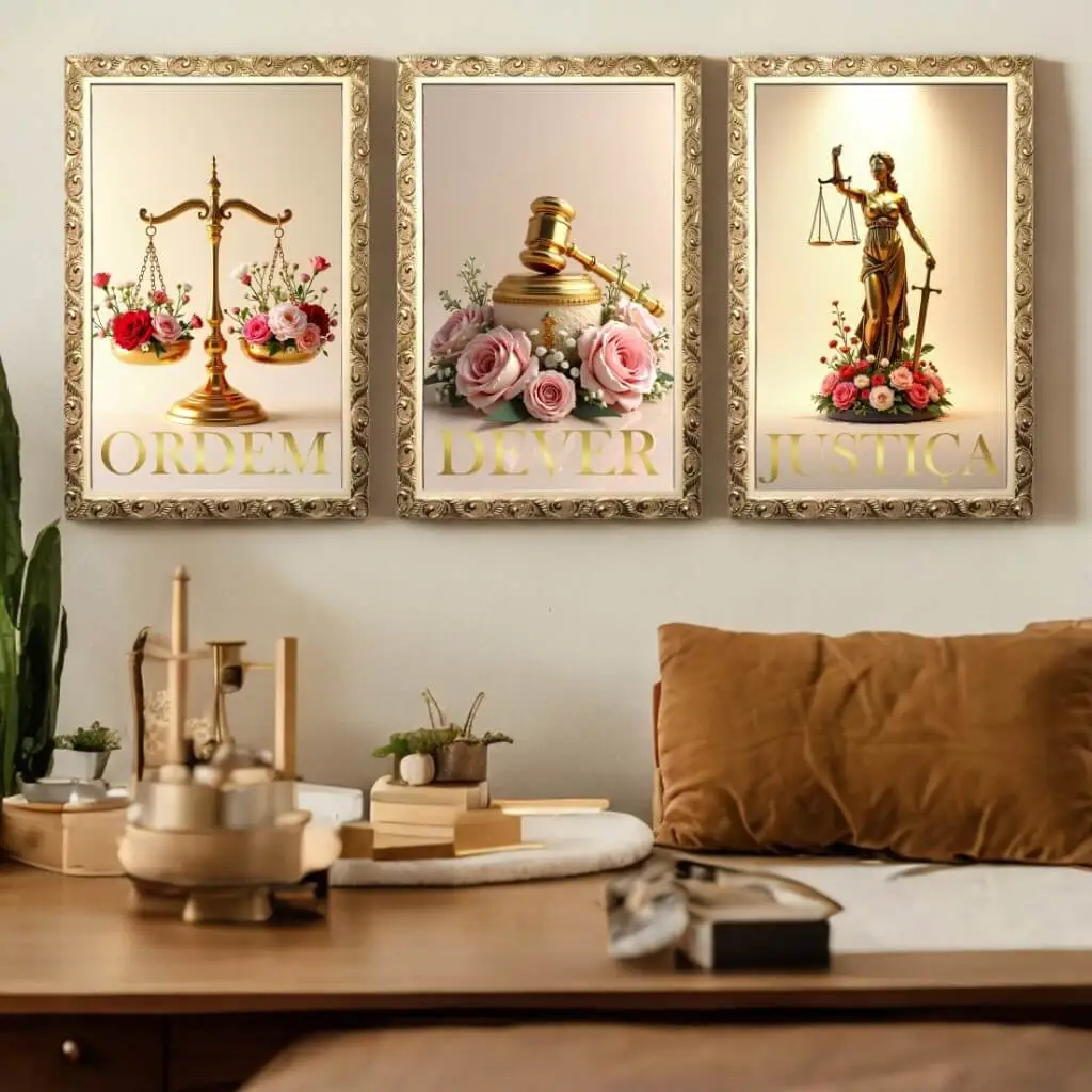 Kit-3-Quadros-Ordem-Justiça-Dever - Big's