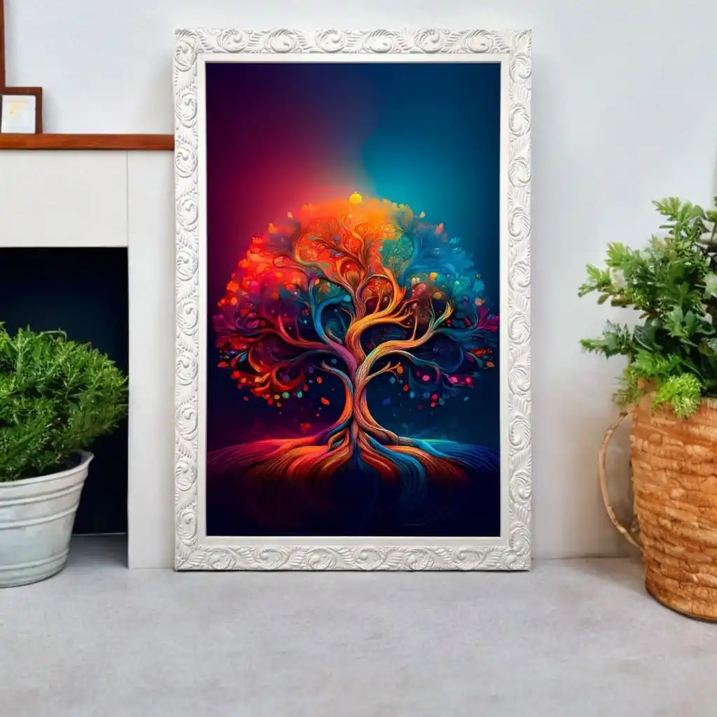 Quadro Decorativo Arvore do Nascimento - Big's - Imagem 2